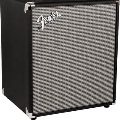 Fender Rumble 100 V3 Bass Amp Combo, Black/Silver image 2