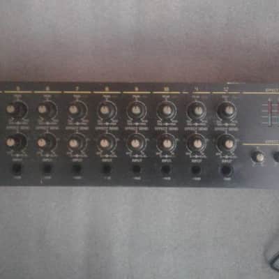 Korg KMX-122 (new April listing 2026) rare analogue high quality rack line 12 channels (18 channels with 3AUX!) mixer, convenient to use with jacks on front and back, pre/post switches rare in small mixers. Also known as a synth / keyboard mixer. image 2