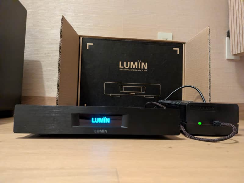 Lumin D2 - Streamer/DAC/Preamp w/ SBooster BOTW MkII Linear PSU