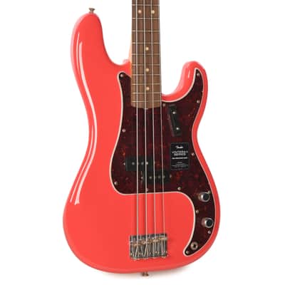 Fender Limited Edition Vintera II Road Worn '60s Precision Bass Fiesta Red image 1