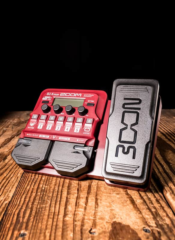 Zoom B1X FOUR Bass Multi-Effects w/Expression Pedal - Free Shipping image 1