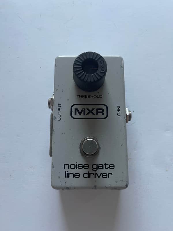 MXR Noise Gate Line Driver Rare Vintage 1980 Block Logo Guitar Effect Pedal image 1