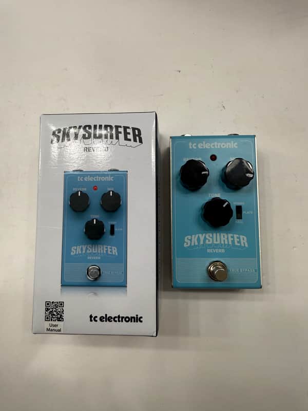 TC Electronic Skysurfer Reverb True Bypass Sky Surfer Guitar Effect Pedal + Box image 1