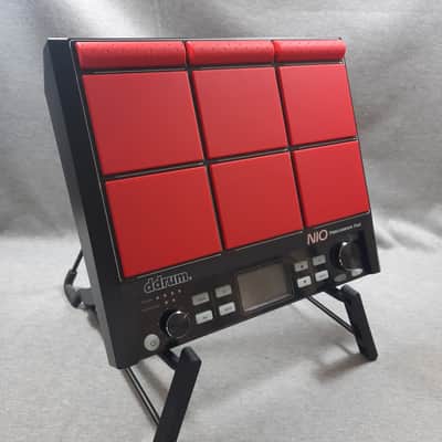 ddrum NIO Percussion Pad 2022 - Present - Black / Red image 1