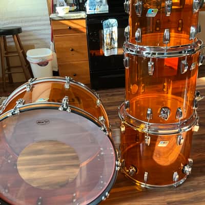 Ludwig Amber Vistalite Jonn Bonham 2019 - Visalite Amber image 9