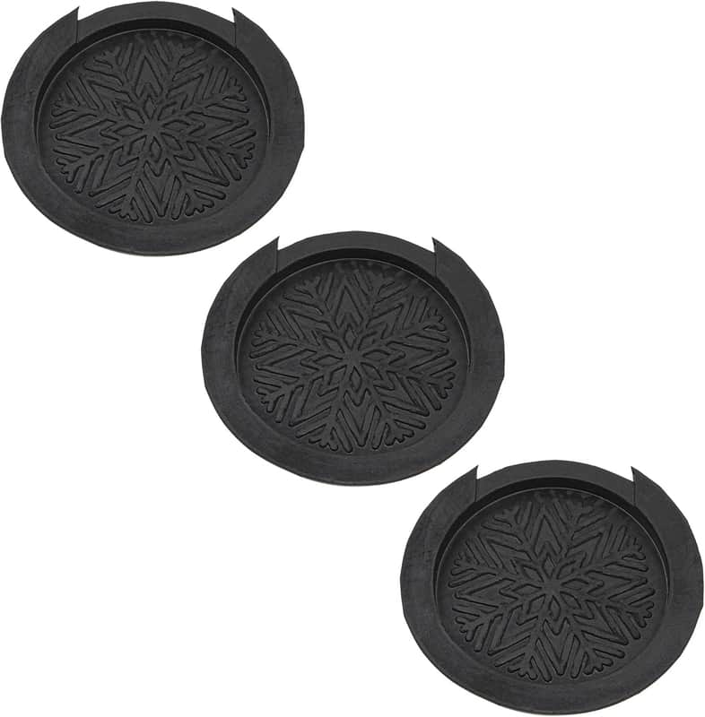 Guitar Soundhole Cover Rubber Guitar Sound Hole Cover Compatible with Acoustic Guitar (Black) image 1