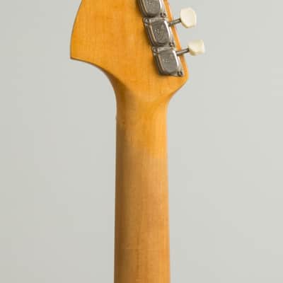 Fender Mustang Solid Body Electric Guitar (1966), ser. #179277, original grey hard shell case. image 6