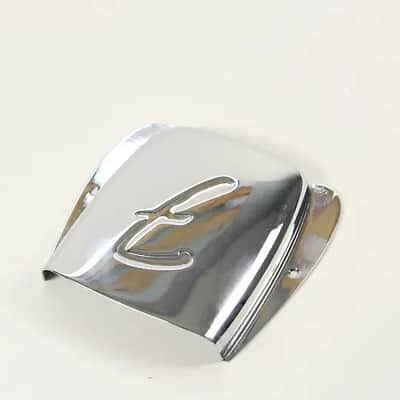 1974 Vintage Fender Jazz Bass Ash Tray Bridge COVER (1960s-1970s) Chrome USA image 2