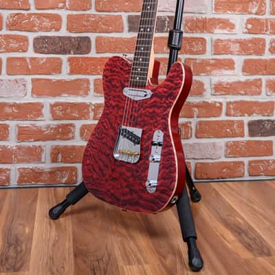 Fender Custom Shop QMT Telecaster NOS Master Built by David Brown Ruby Red 2025 w/OHSC (B-Stock) image 5