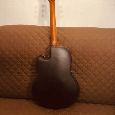 Ovation AE44-4S Applause Elite Mid-Depth Spruce Top Mahogany Neck 6-String Acoustic-Electric Guitar image 4