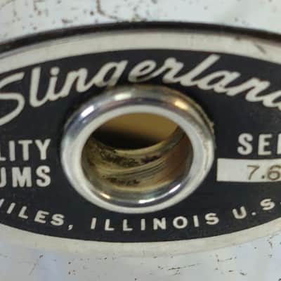 Slingerland Vintage Shell Pack 14x10-16x16-22x14 Late 1970s-Early 1980s - Chrome Over Wood image 13