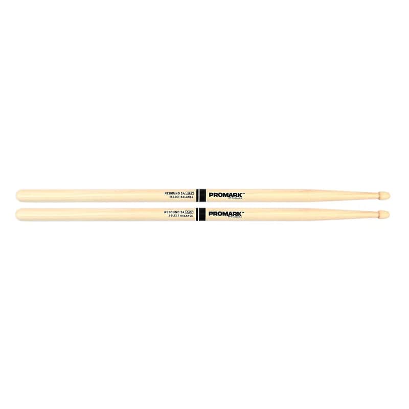 Pro-Mark RBH565AW Rebound 5A .565" Hickory Acorn Wood Tip Drum Sticks image 1