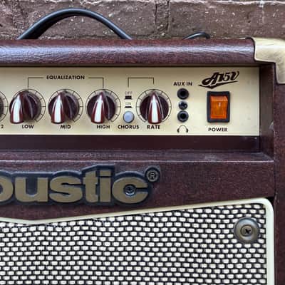 Acoustic A15V 15-Watt Acoustic Instrument/Vocal Combo Amp w/ Chorus – Used image 6