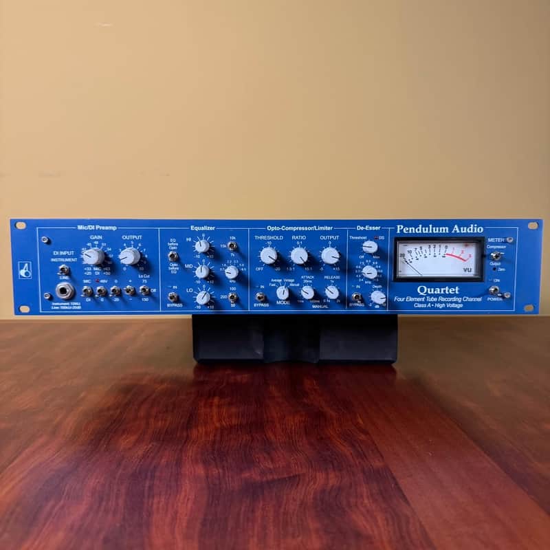 Pendulum Audio Quartet Four-Element Tube Recording Channel 2010s - Blue image 1