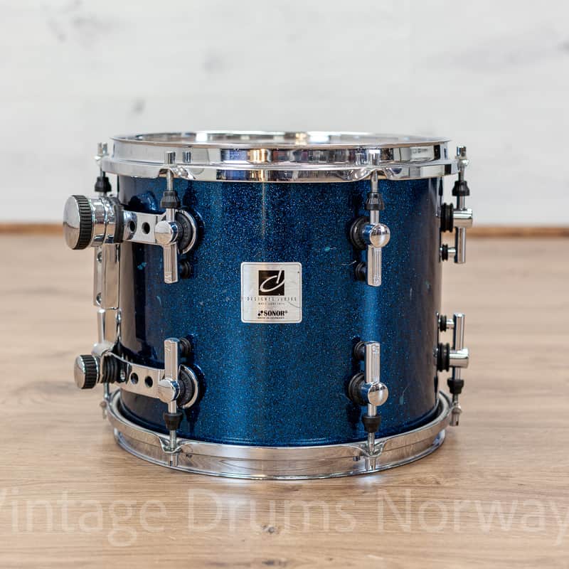 90s Sonor Designer Maple Light Blue Sparkle