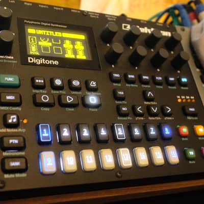Elektron Digitone 8-Voice Digital Synthesizer 2017 - 2024 - Black image 4
