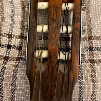 Giannini 6 9/1969 - Rosewood fingerboard (consistent with Brazilian rosewood commonly used during this era).Could be all do no know! image 7