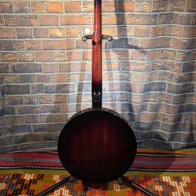 Savannah 5-String Left-Handed Banjo Brown Burst image 11