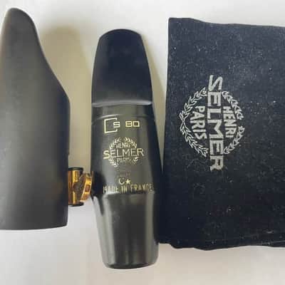 Vintage Selmer S80 C* Alto Saxophone Mouthpiece with Vandoren M/O Ligature and Mouthpiece Pouch image 1