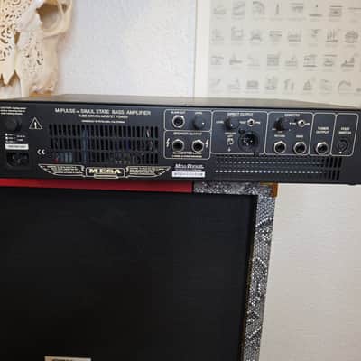 Mesa Boogie M-Pulse 600 Simul-State Bass Amplifier Rack Head Parametric EQ and Compressor image 6