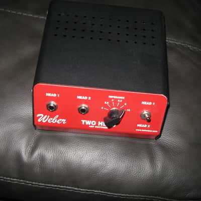 Weber Two Head 2024-present - black and red image 1