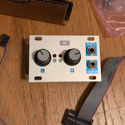 Intellijel Stereo Line In 1U Line Input Eurorack Synth Module 2020 - Present - White image 2