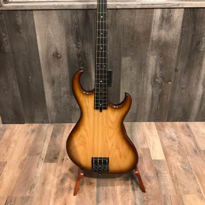 Rick Turner Renaissance Electroline 1 Fretless Bass 1996 Sunburst image 7