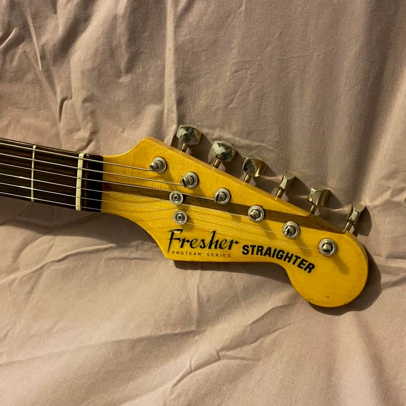 Fresher FS-482 Neck-Through Stratocaster c.1980 Natural | Reverb