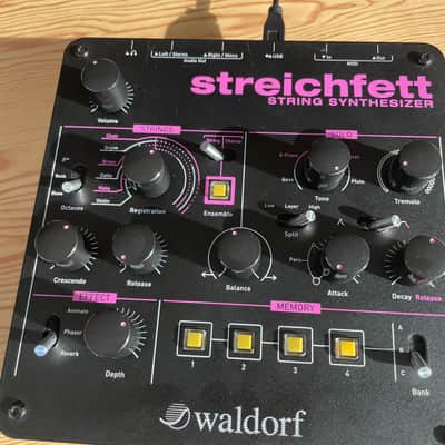 Waldorf Streichfett String Synth / Firmware updated / USB cable / Original box image 8