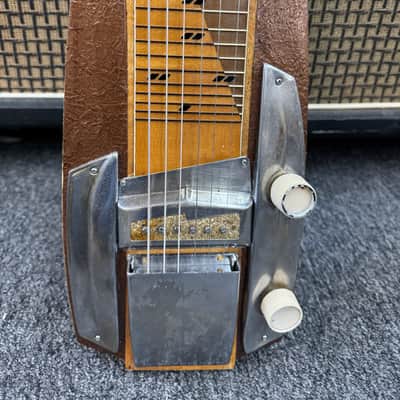 Teisco Lap Steel 50s-60s With Case Natural image 1