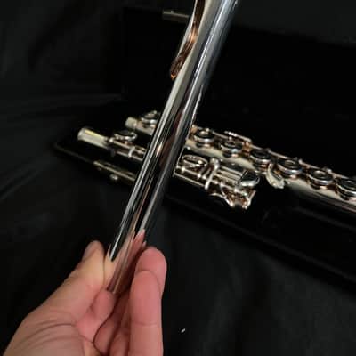 Gemeinhardt 3SB - Solid Silver Open Hole B-Foot Flute image 8