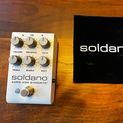 Soldano SLO Pedal 2022 - Present - White image 2