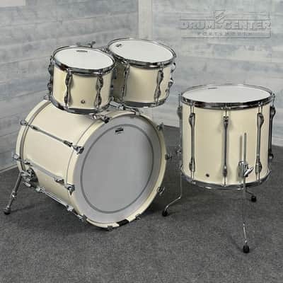Yamaha Recording Custom 4pc Drum Set 22/10/12/16 Polar White image 2