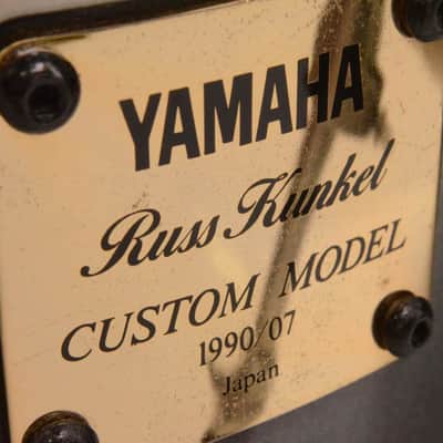 YAMAHA Russ Kunkel 1990/07 Custom Model 4 Piece Drum Kit w/Cases + Extras #24733 image 23