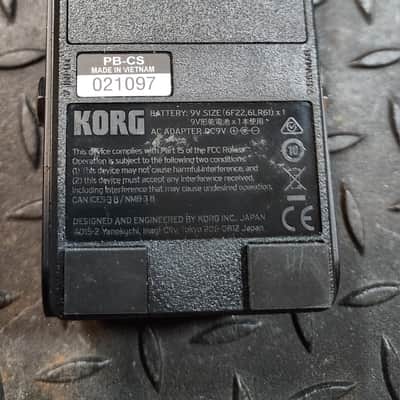 Korg Pitchblack Custom Pedal Tuner PB-CS Pitchblack Custom Tuning Pedal with 3D Display image 6