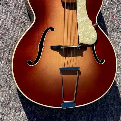 Hofner 455 Archtop 1959 - Sunburst Made in Germany | Reverb