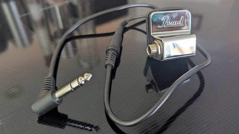 PEARL - NDA1 No-Shell Drum Drill, TruTrac Trigger Electronic Adapter -Chrome image 1