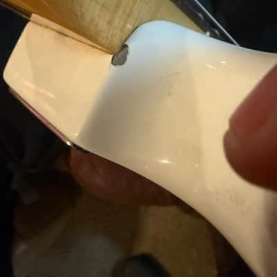 Fender Squier Jazzmaster - White Electric Guitar 2005 MII w/ Hard Case image 2