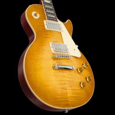 Les Paul Standard 50s Figured Top, Dirty Lemon Burst - Cherry Back Bild 2