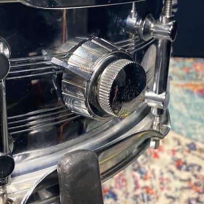 Tama - 5x14" 10-Tube Lug Snare Drum, Power Hoops 1980's - Chrome over Steel image 15