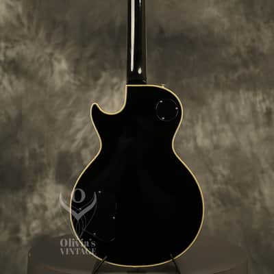 1957 Gibson Les Paul Custom Black w/original Bigsby + "Fretless Wonder" HANG TAG image 15