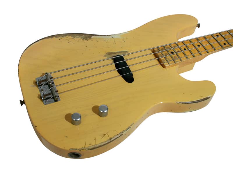 Fender Custom Shop Dusty Hill Signature Precision Bass Nocaster Blonde image 1