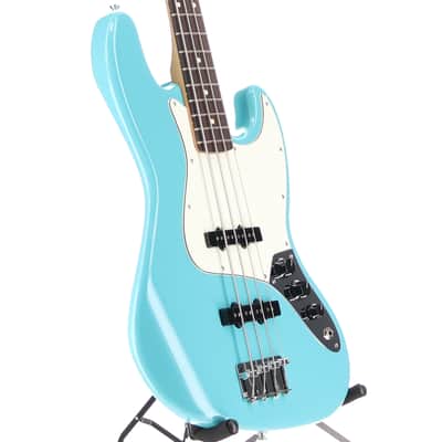 Fender Certified Pre-Owned Player II Jazz Bass, Rosewood Fingerboard, Aquatone Blue (H13) (55649) image 3