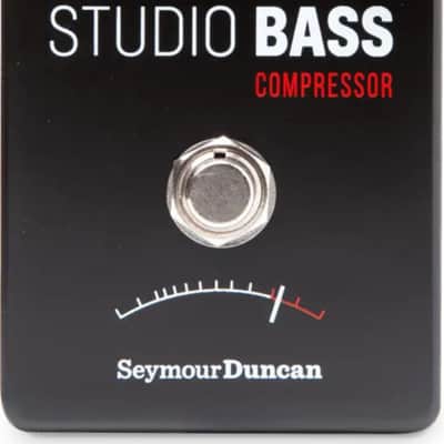Seymour Duncan 11900-007 Studio Bass Compressor Pedal w/ 2 Patch Cables image 2