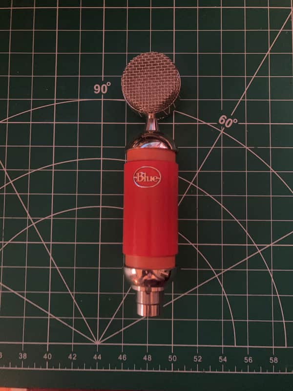 Blue Spark Large Diaphragm Cardioid Condenser Microphone 2010s - Orange image 1