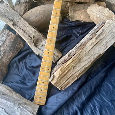 Vintage Fender Loaded Telecaster Bass Neck 1972 - Tuners & Tree image 3