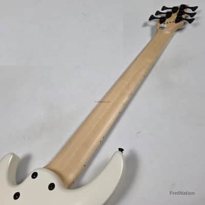 Dingwall NG3 6-String Matte Ducati White Pearl Bass w/ Bag 9.72lbs #19965B B-Stock image 23