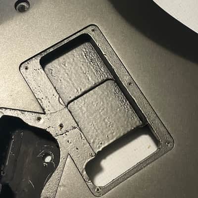 2000's Indonesian Ibanez RG5EX1 Grey Pewter Basswood Guitar Body Floyd Ready image 18
