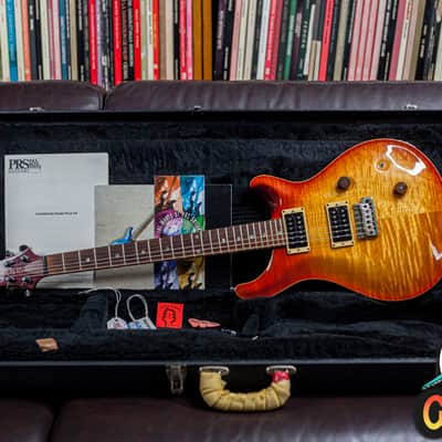 PRS Custom 24 1990 Brazilian fretboard Cherry Sunburst -VIDEO- image 1