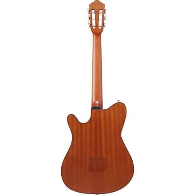 Ibanez FRH10N Thinline Nylon Acoustic Electric - Rose Gold Metallic Flat image 3
